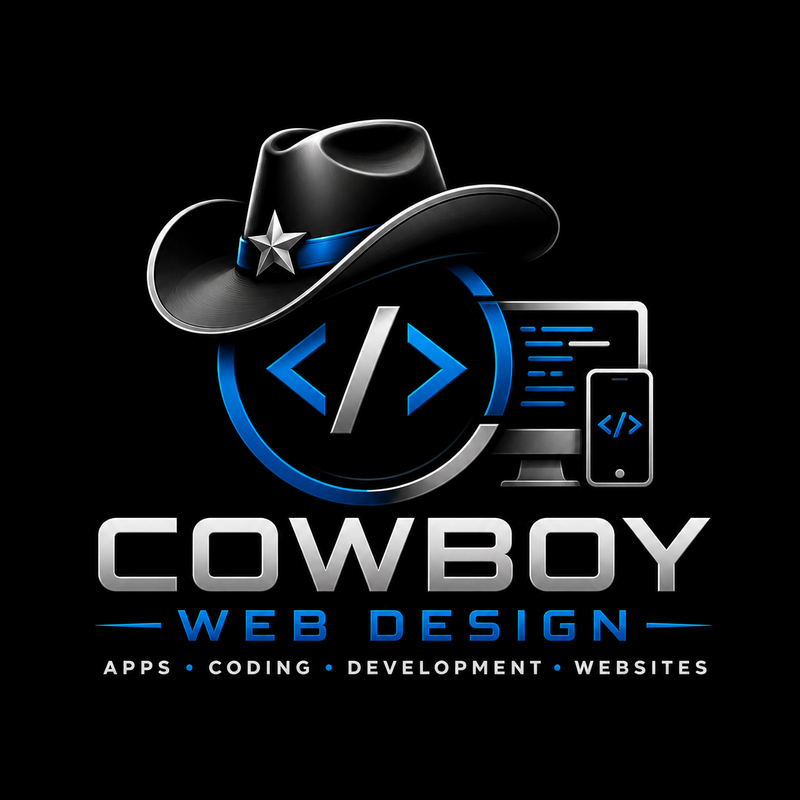 Cowboy Web Design — apps, coding, development, websites
